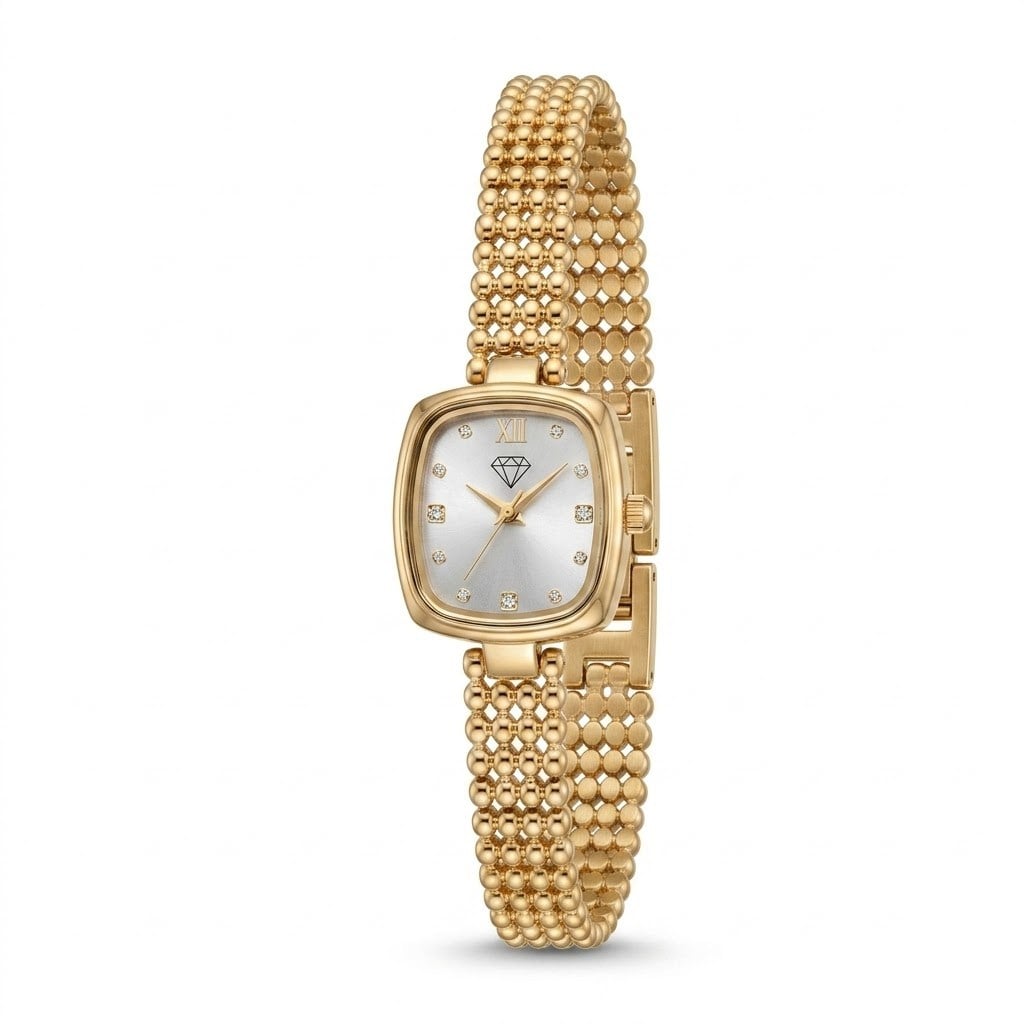 Beconq LUMERA - GOLD WHİTE Kadın Kol Saati